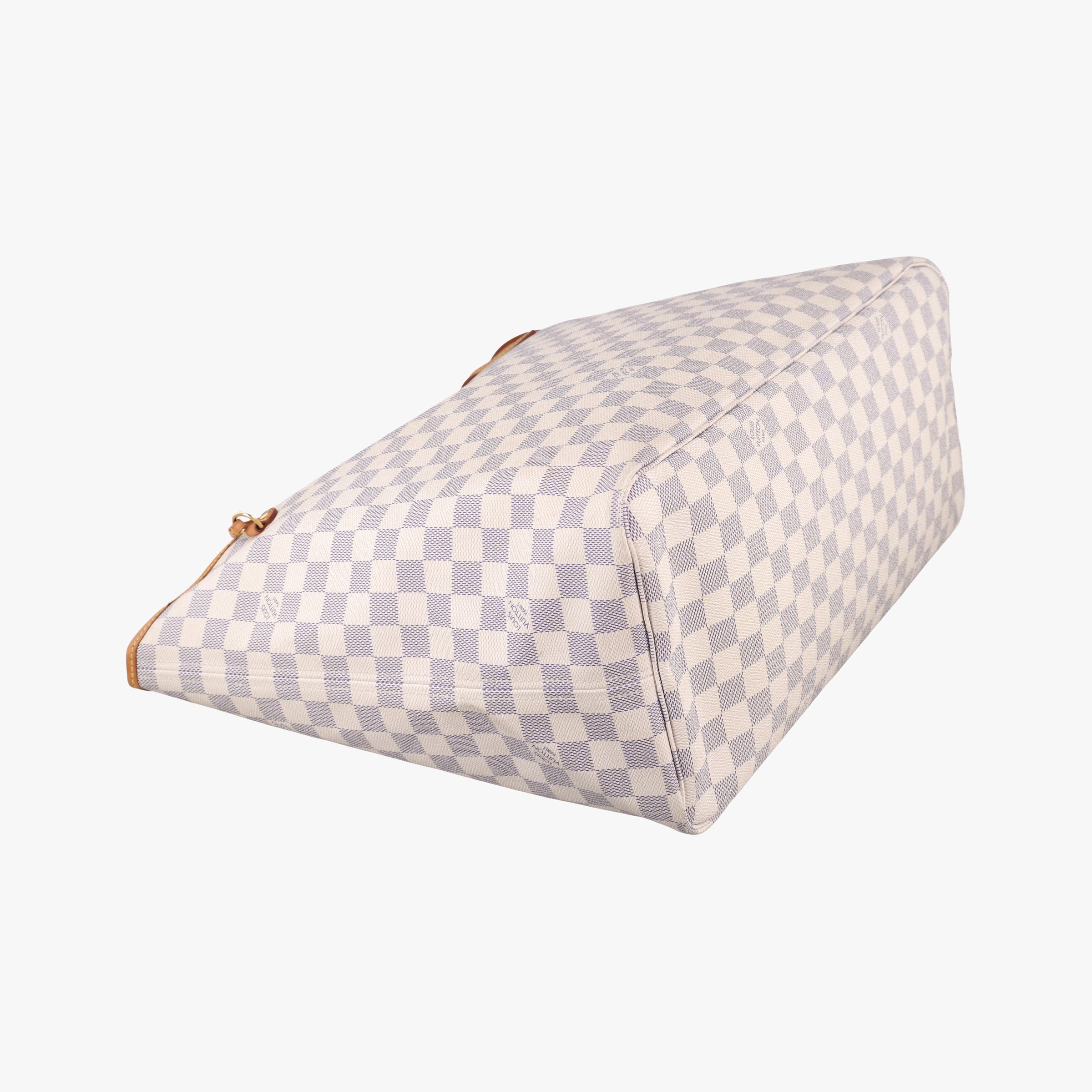 Pre-owned Louis Vuitton NEVERFULL GM Azur Damier Canvas N51108 handbag | stylenewstar