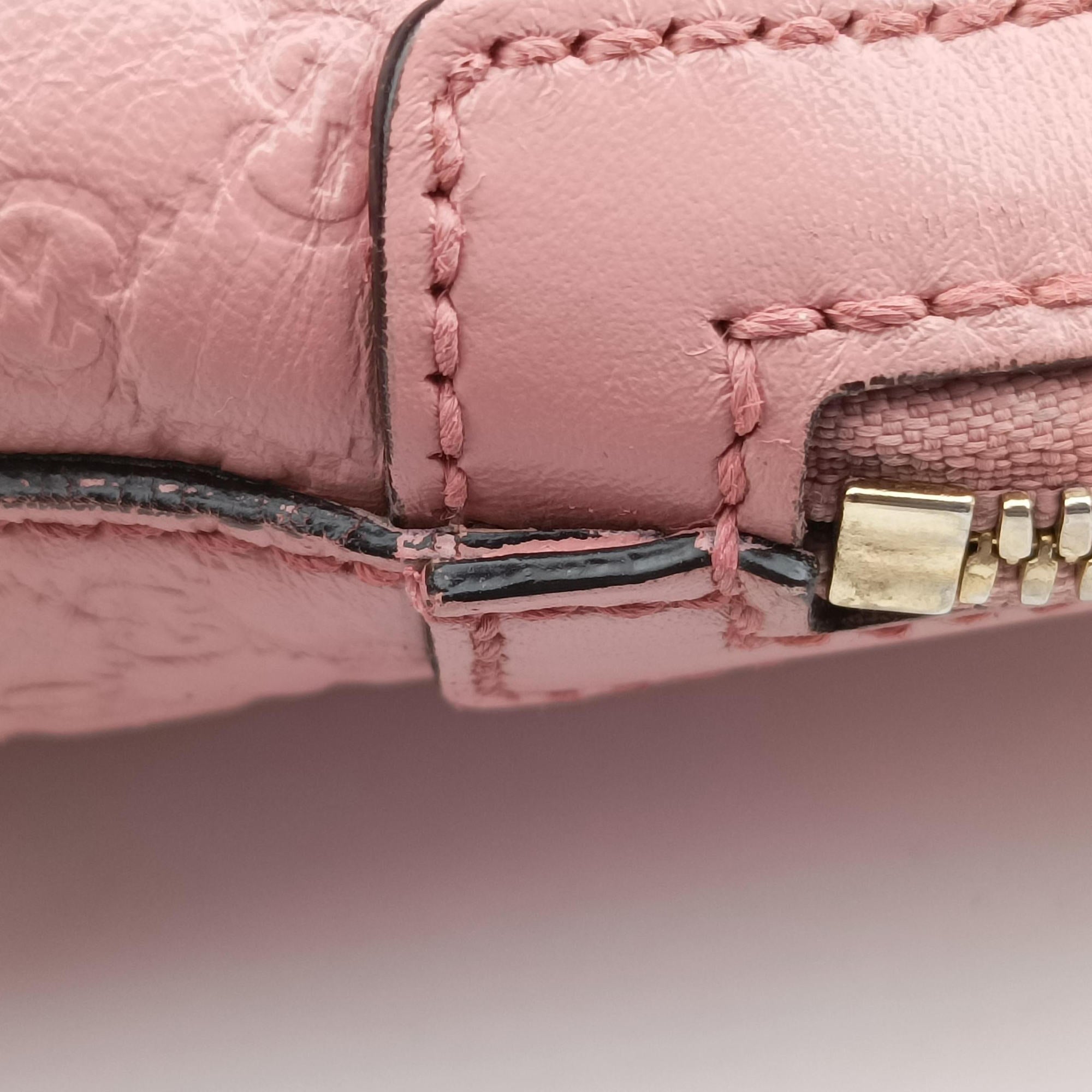 Pre-owned Gucci Microguccissima Pink Leather 449663 handbag | stylenewstar