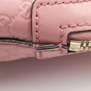 Pre-owned Gucci Microguccissima Pink Leather 449663 handbag | stylenewstar