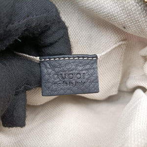 Pre-owned Gucci Soho Black Leather 353965 shoulderbag | stylenewstar