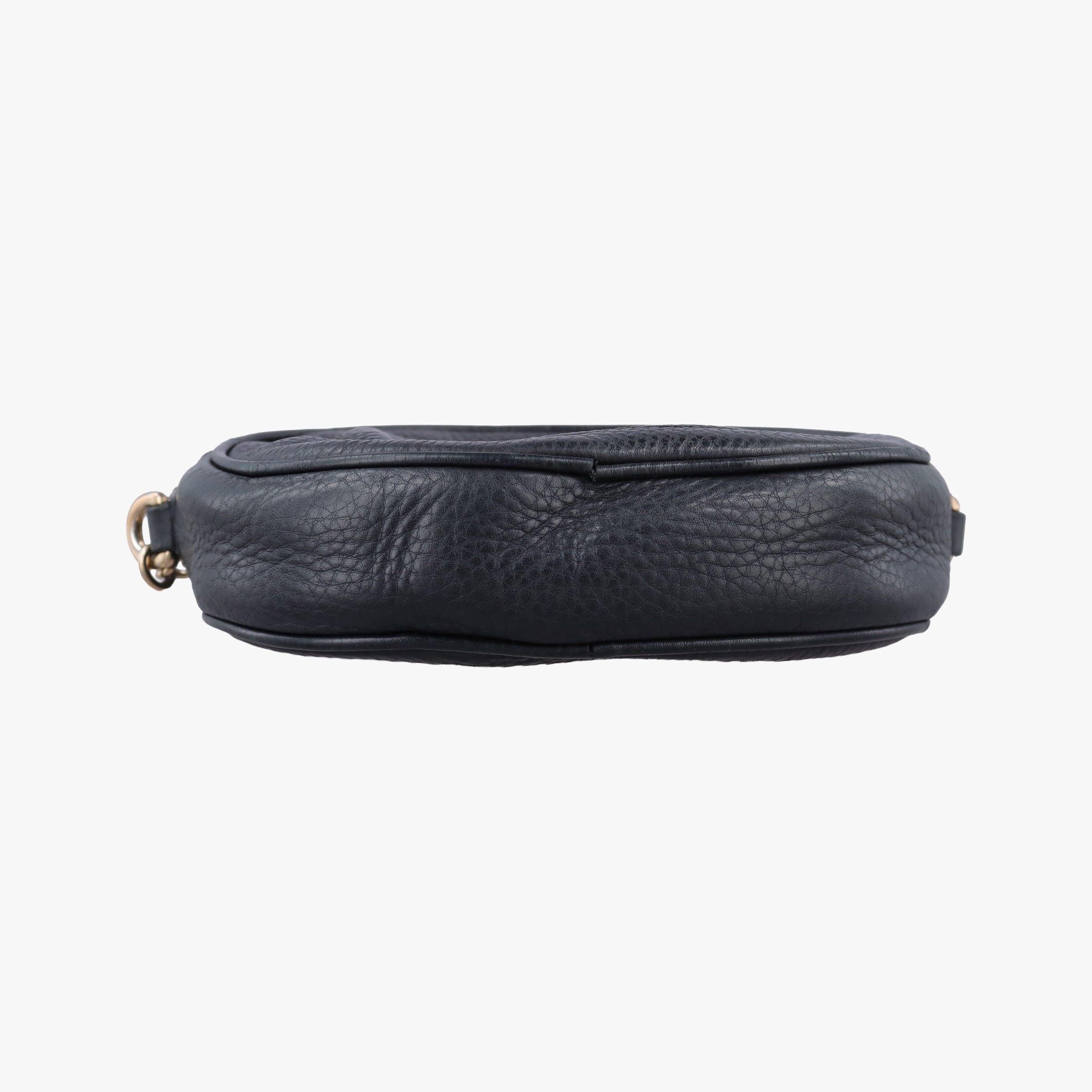 Pre-owned Gucci Soho Black Leather 353965 shoulderbag | stylenewstar