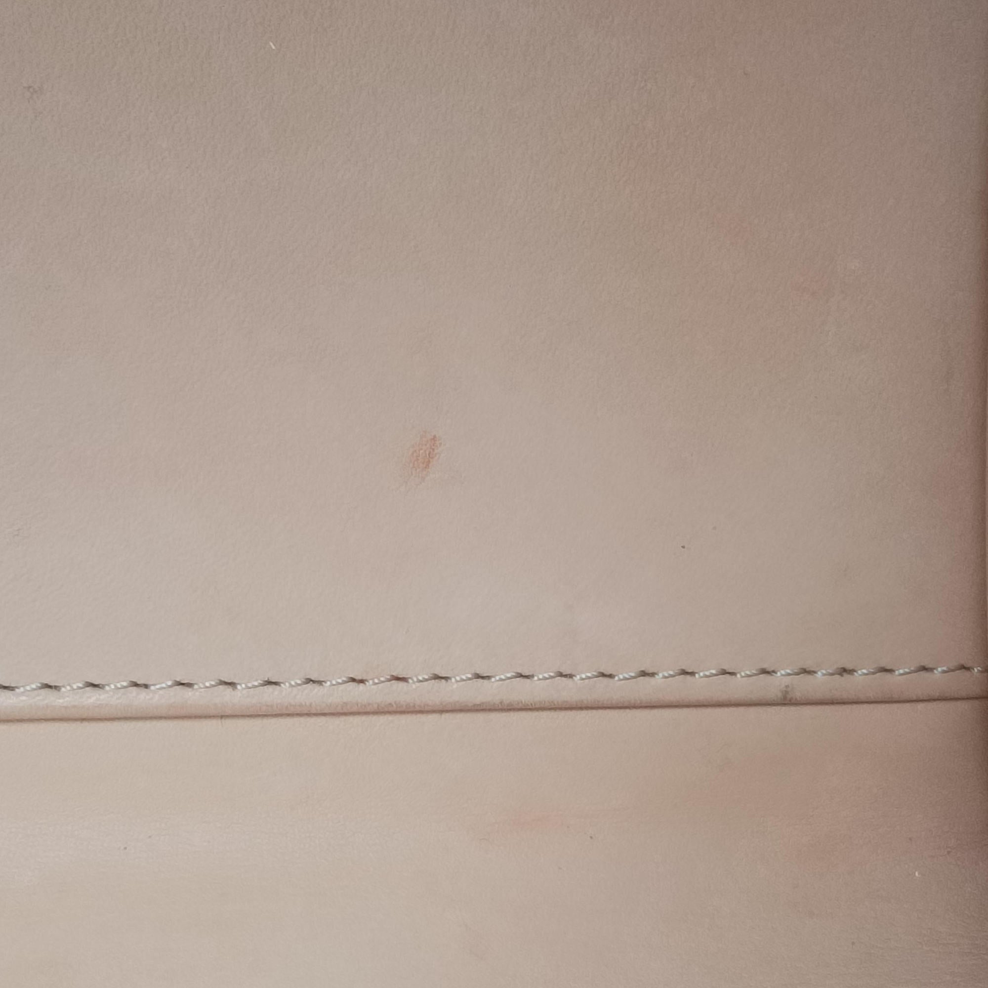 Secondhand Delvaux Brillon MM
 White Leather  shoulderbag | stylenewstar