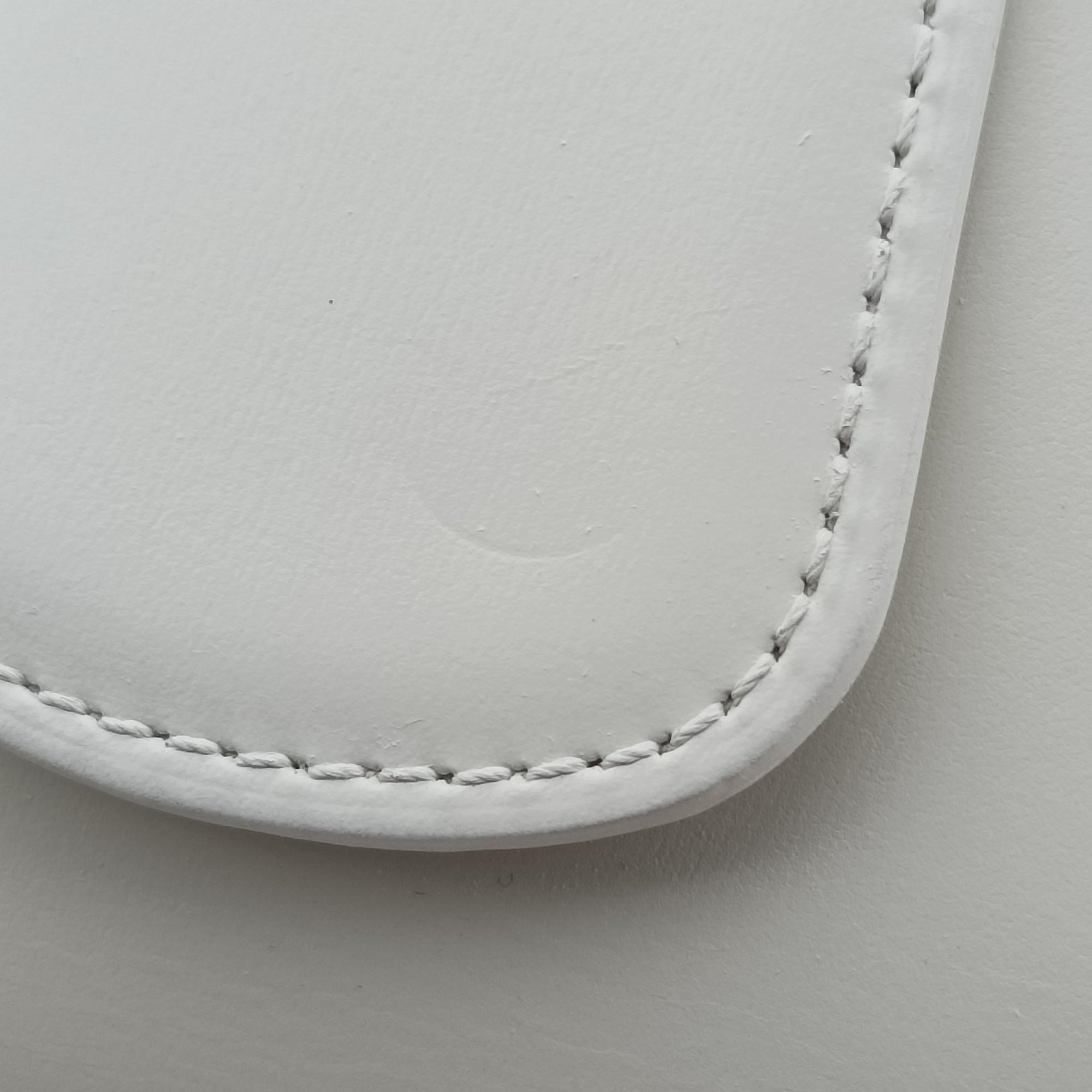 Secondhand Delvaux Brillon MM
 White Leather  shoulderbag | stylenewstar