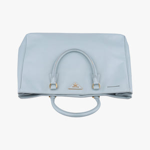 Pre-owned Prada Galleria Blue SAFFIANO Leather BN2274 handbag | stylenewstar