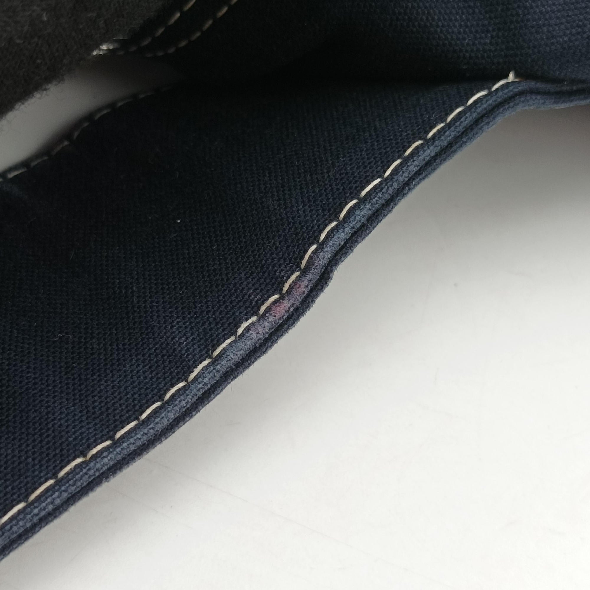 Pre-owned Fendi Baguette Blue Denim 09 632 shoulderbag | stylenewstar