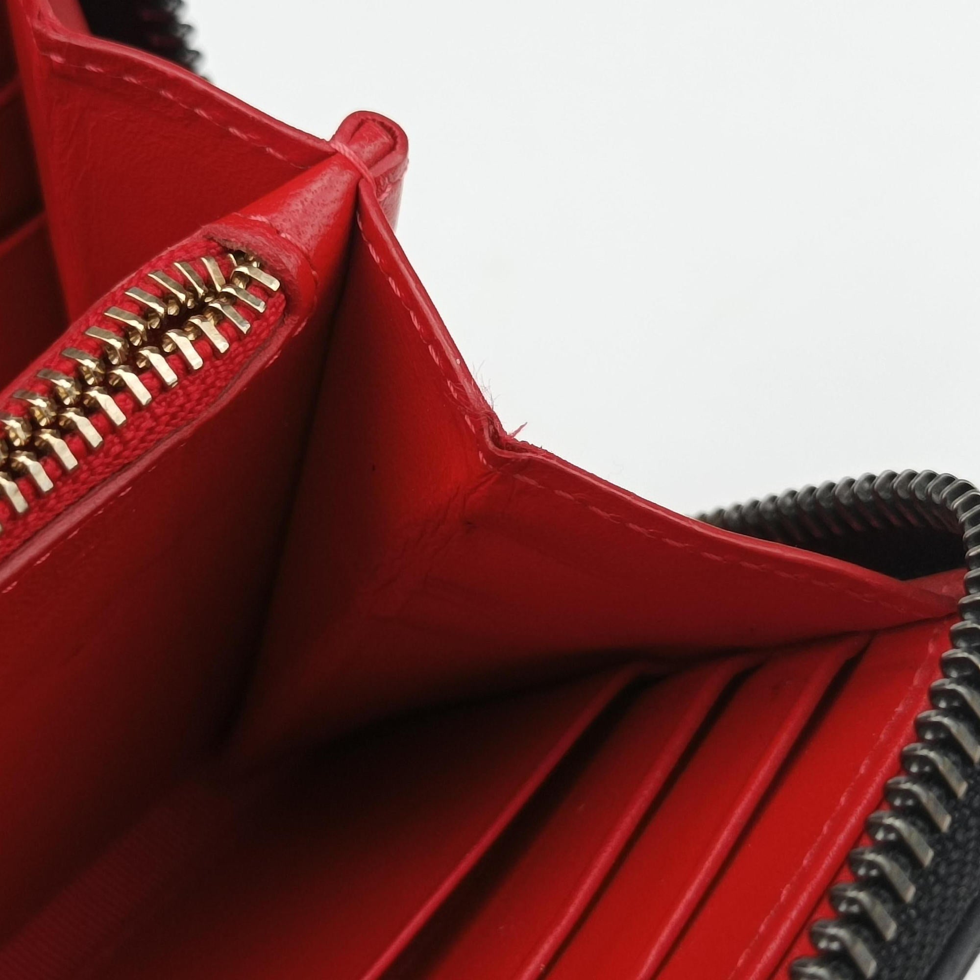Pre-owned Christian Louboutin Studded Panettone Black Leather  clutchbag | stylenewstar
