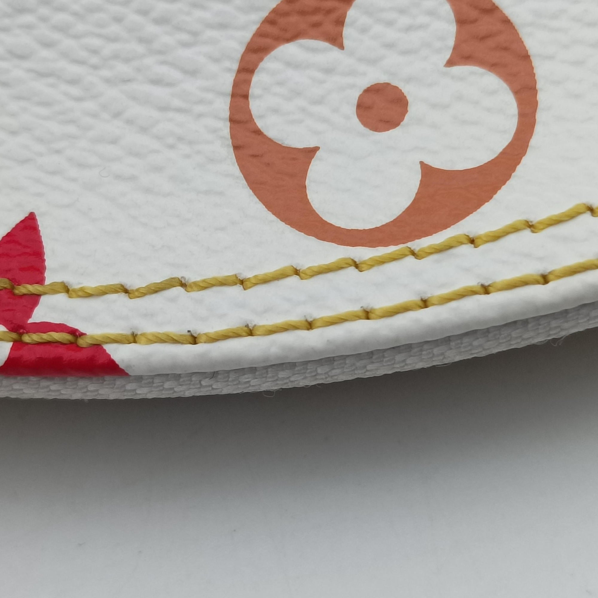 Secondhand Louis Vuitton Alma GM white Monogram Multicolor M40441 handbag | stylenewstar