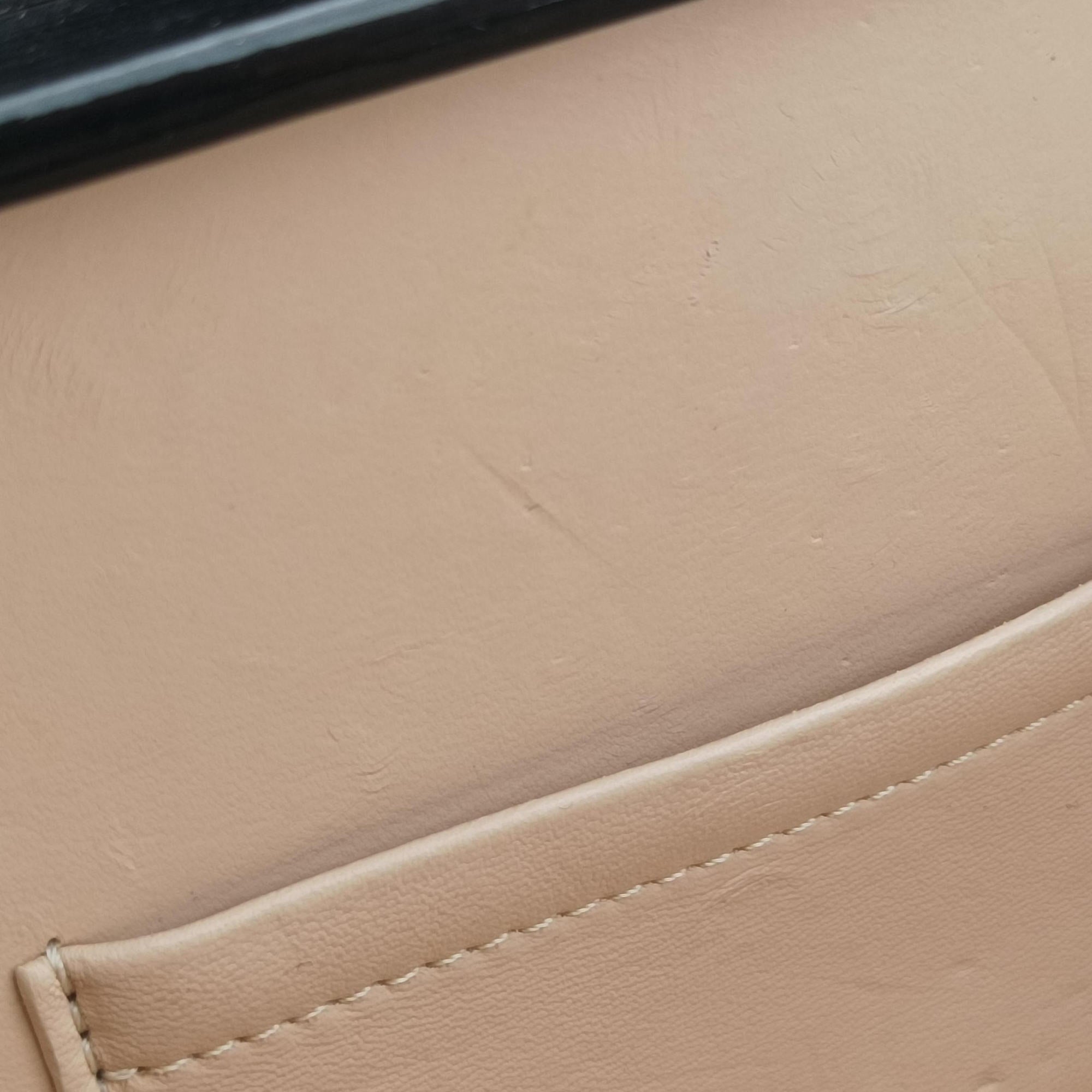Secondhand Louis Vuitton PETITE MALLE Noir×COQUELICOT epi×Leather M54651 shoulderbag | stylenewstar