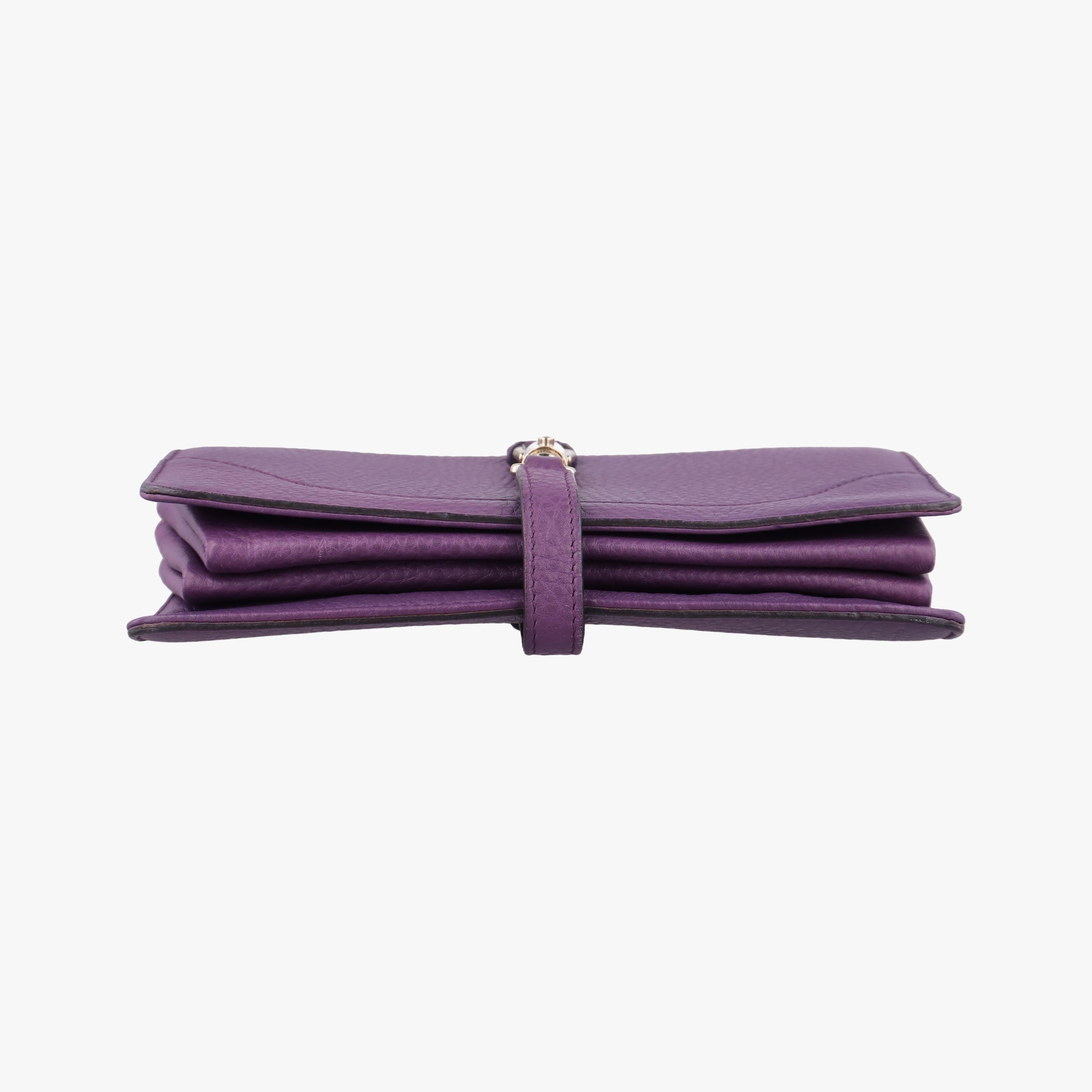 Pre-owned Gucci Broadway Purple Leather 283061 shoulderbag | stylenewstar