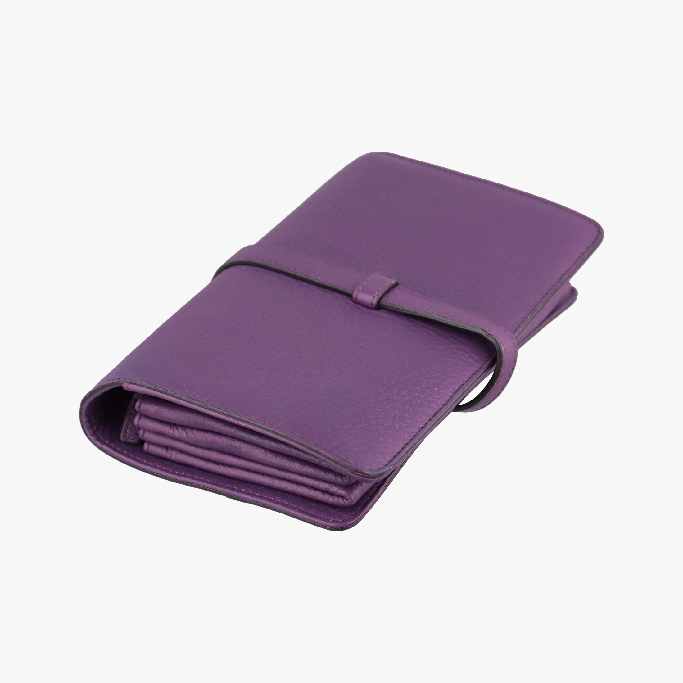 Pre-owned Gucci Broadway Purple Leather 283061 shoulderbag | stylenewstar