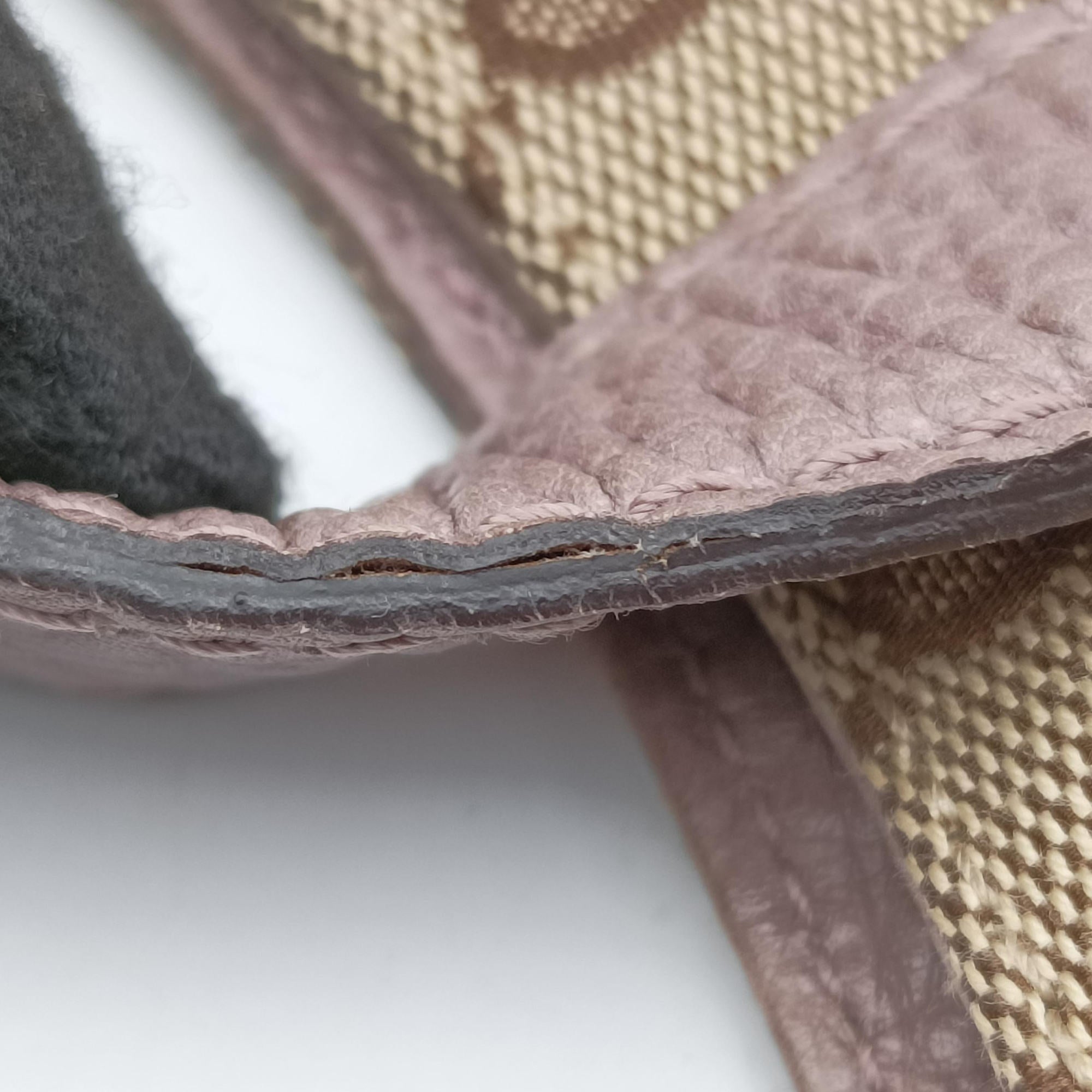 Pre-owned Gucci New Jackie Beige x Brown Canvas×Leather 246907 shoulderbag | stylenewstar