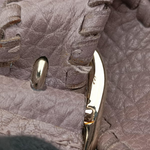 Pre-owned Gucci New Jackie Beige x Brown Canvas×Leather 246907 shoulderbag | stylenewstar