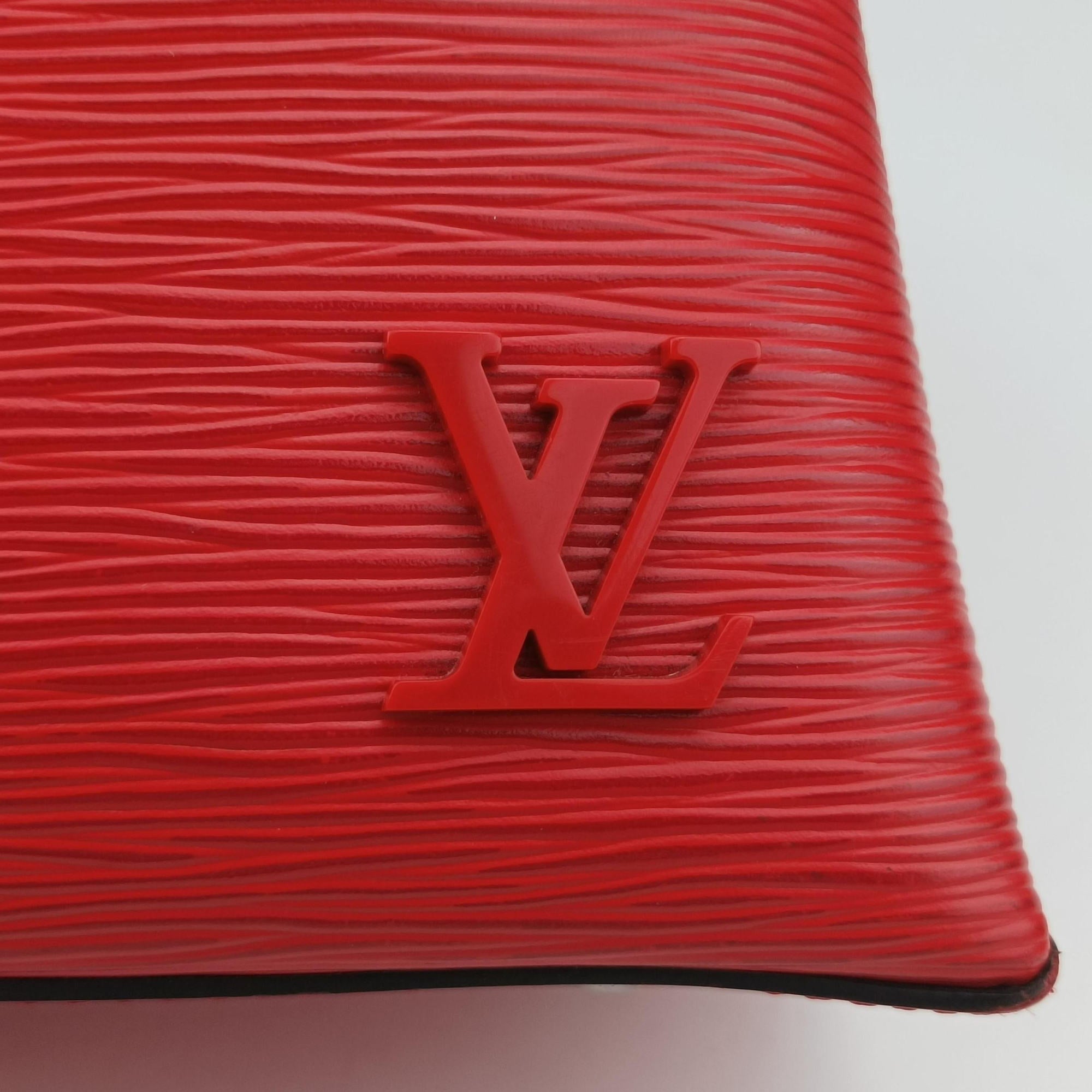 Secondhand Louis Vuitton Kleber PM Red×Blue epi M51333 shoulderbag | stylenewstar