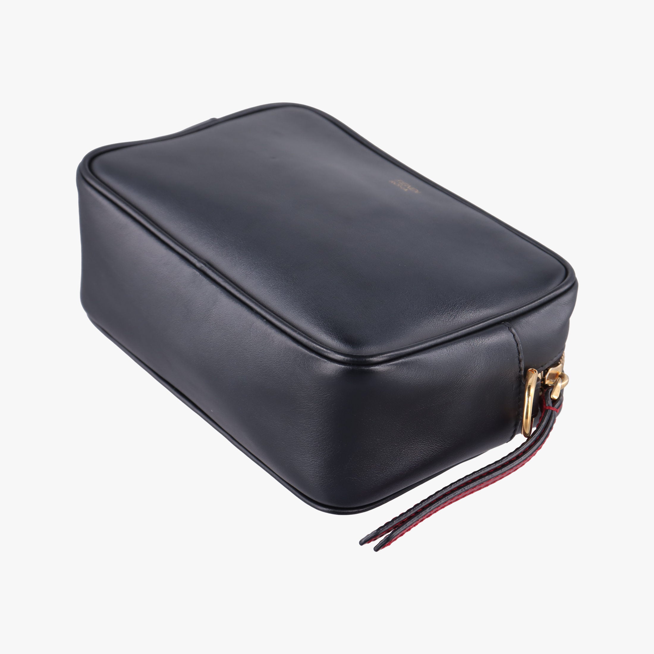 Vintage Fendi Cam Camera Brown x Black Leather 8BS019 shoulderbag | stylenewstar