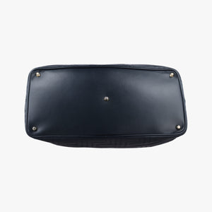 Vintage VERSACE Medusa quilted Navy Leather  handbag | stylenewstar