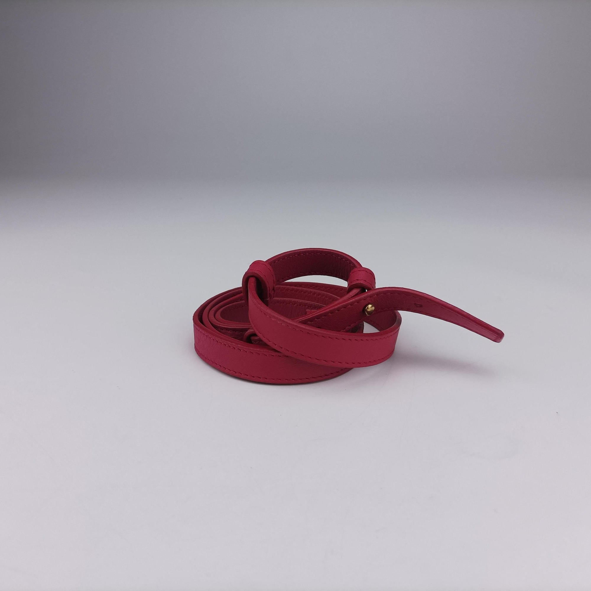 Pre-owned Yves Saint Laurent Y Ligne Petit Cabas Rose Leather 311210 shoulderbag | stylenewstar