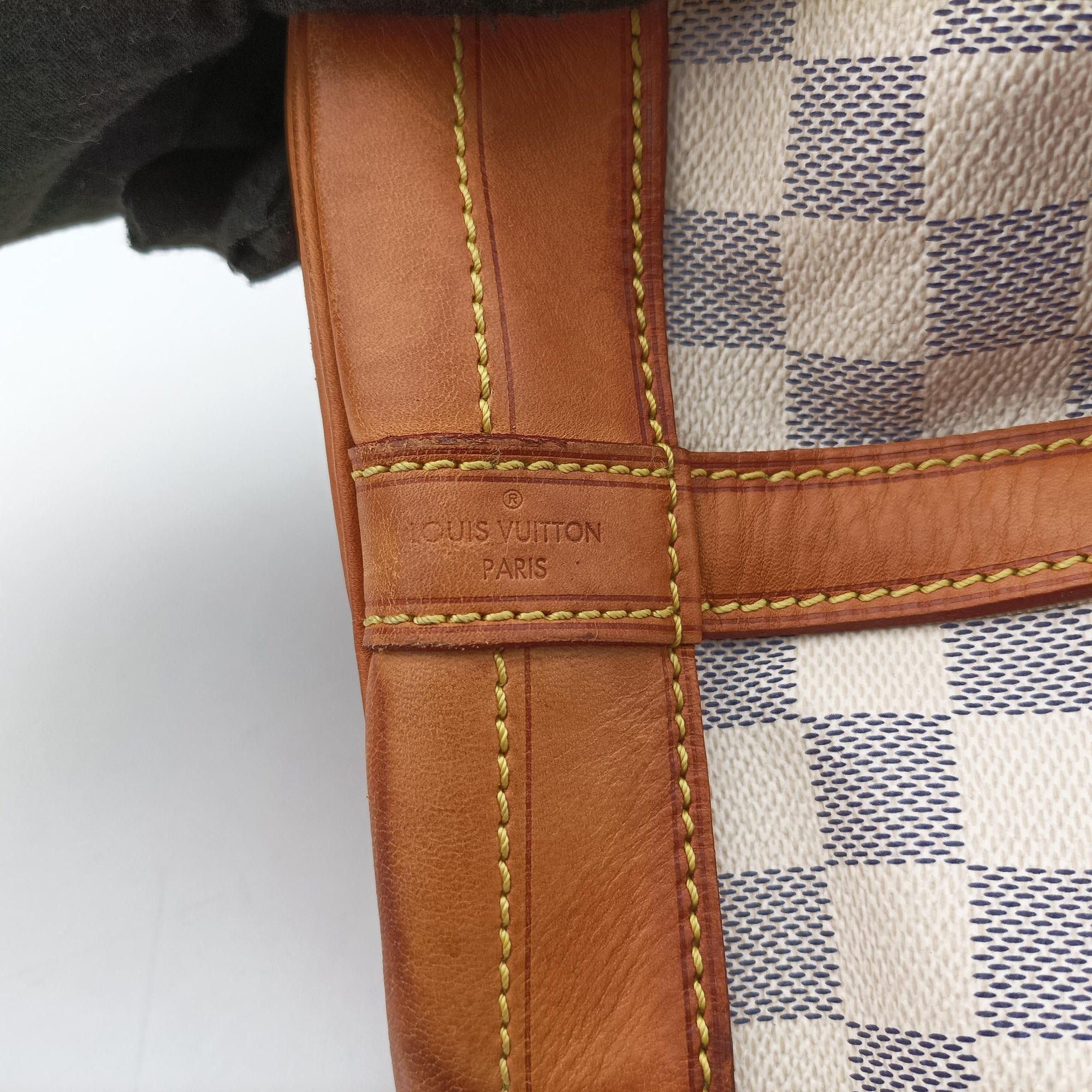 Pre-owned Louis Vuitton NOe Azur Damier Canvas N42222 shoulderbag | stylenewstar