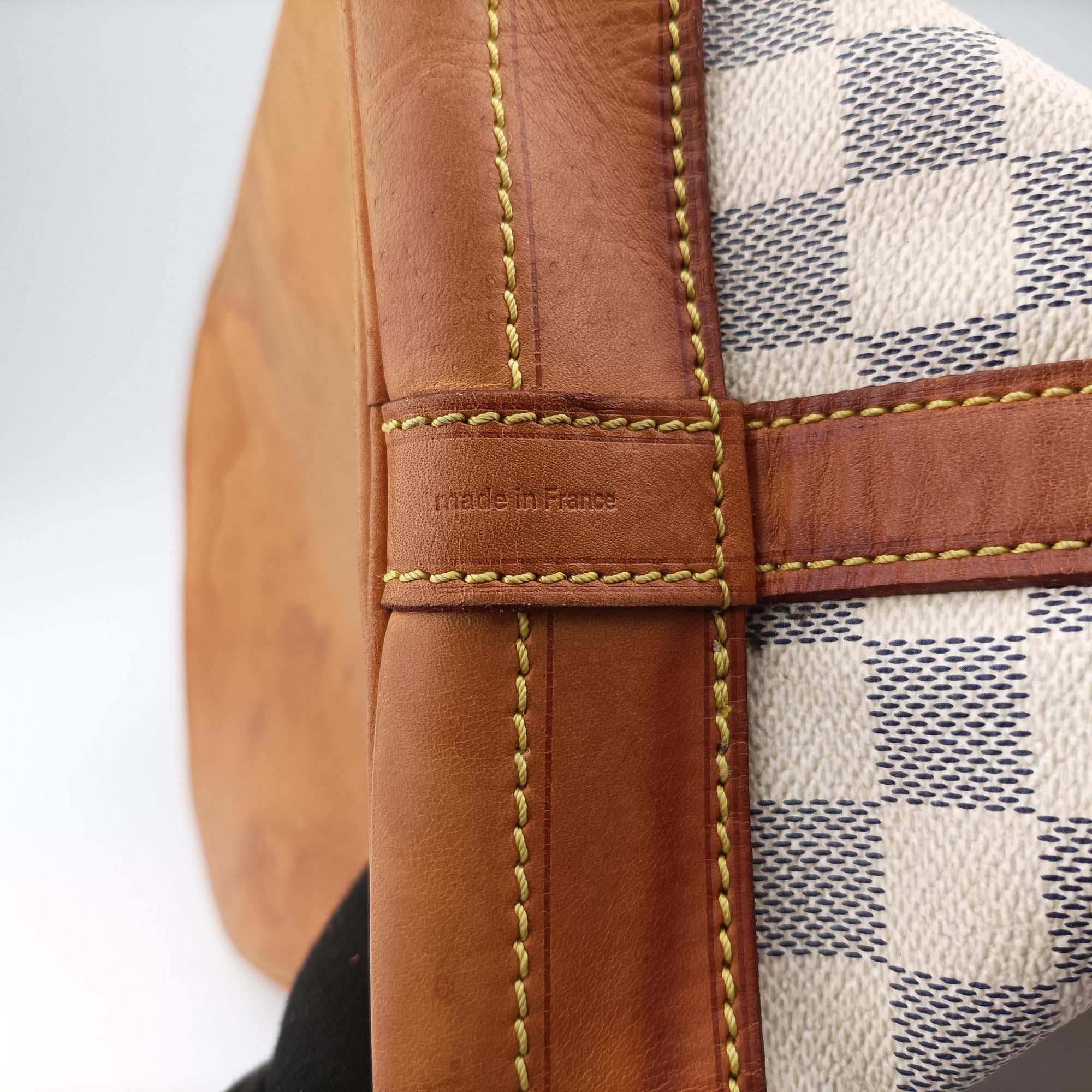 Pre-owned Louis Vuitton NOe Azur Damier Canvas N42222 shoulderbag | stylenewstar