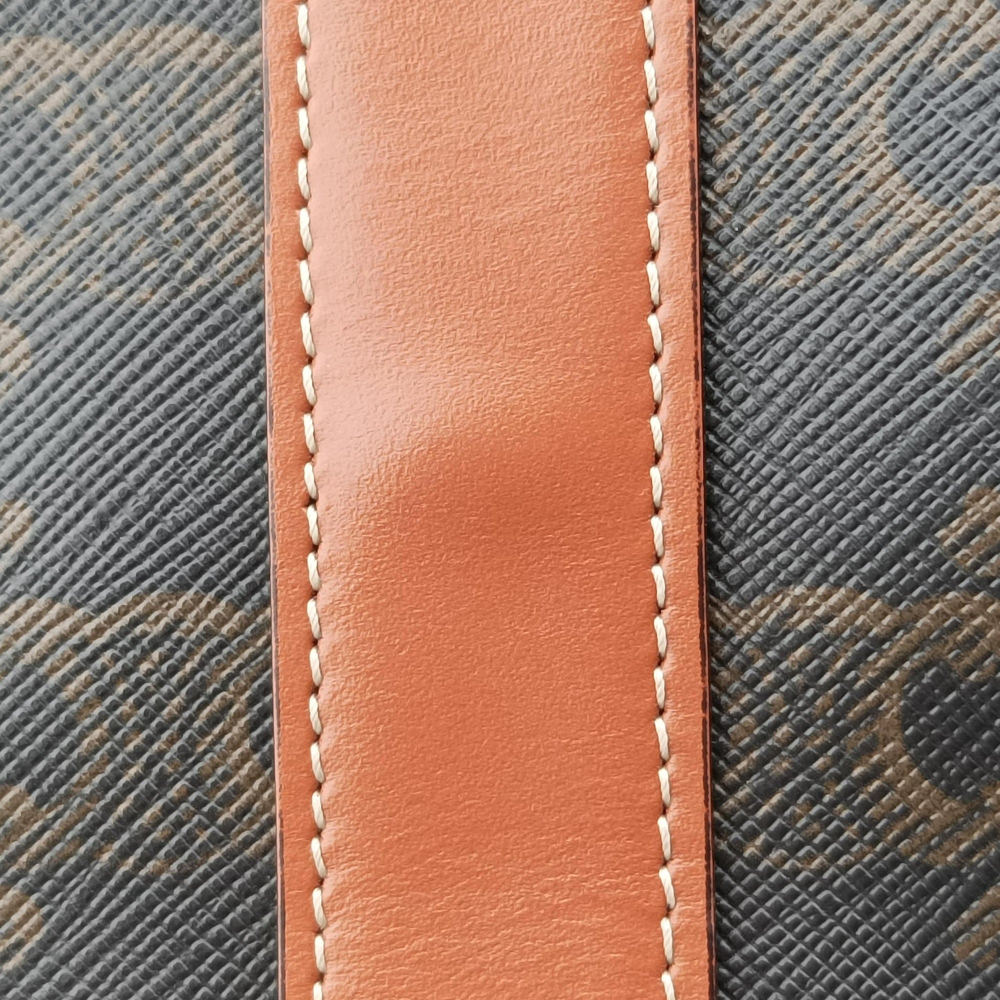Pre-owned Celine Small Bucket Brown PVC coated canvas×Leather  shoulderbag | stylenewstar