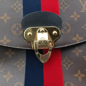 Pre-owned Louis Vuitton GEORGES　MM MARINE CERISE Monogram Canvas M43778 handbag | stylenewstar