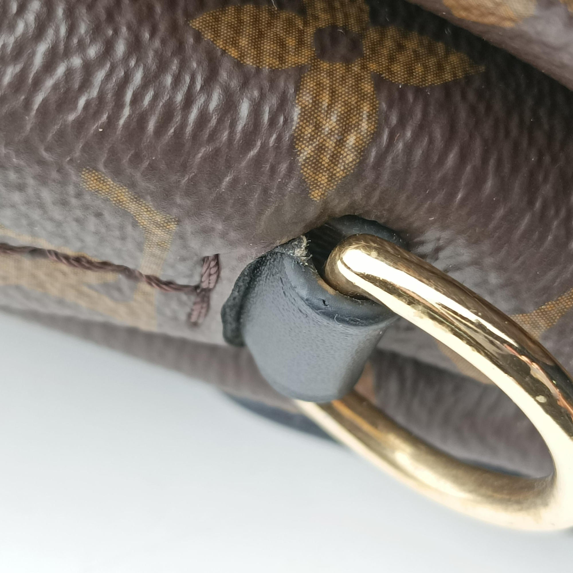 Pre-owned Louis Vuitton GEORGES　MM MARINE CERISE Monogram Canvas M43778 handbag | stylenewstar
