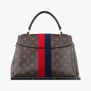 Pre-owned Louis Vuitton GEORGES　MM MARINE CERISE Monogram Canvas M43778 handbag | stylenewstar