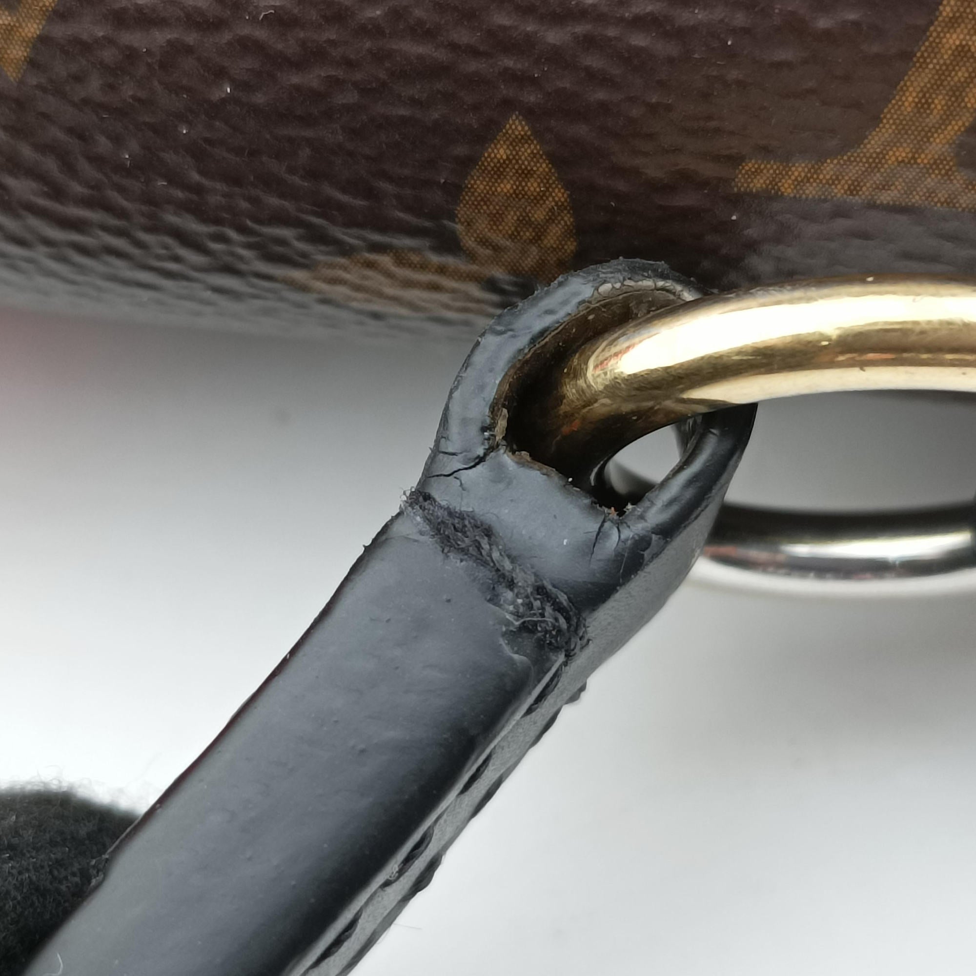 Pre-owned Louis Vuitton GEORGES　MM MARINE CERISE Monogram Canvas M43778 handbag | stylenewstar