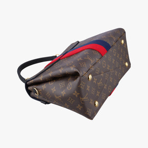 Pre-owned Louis Vuitton GEORGES　MM MARINE CERISE Monogram Canvas M43778 handbag | stylenewstar
