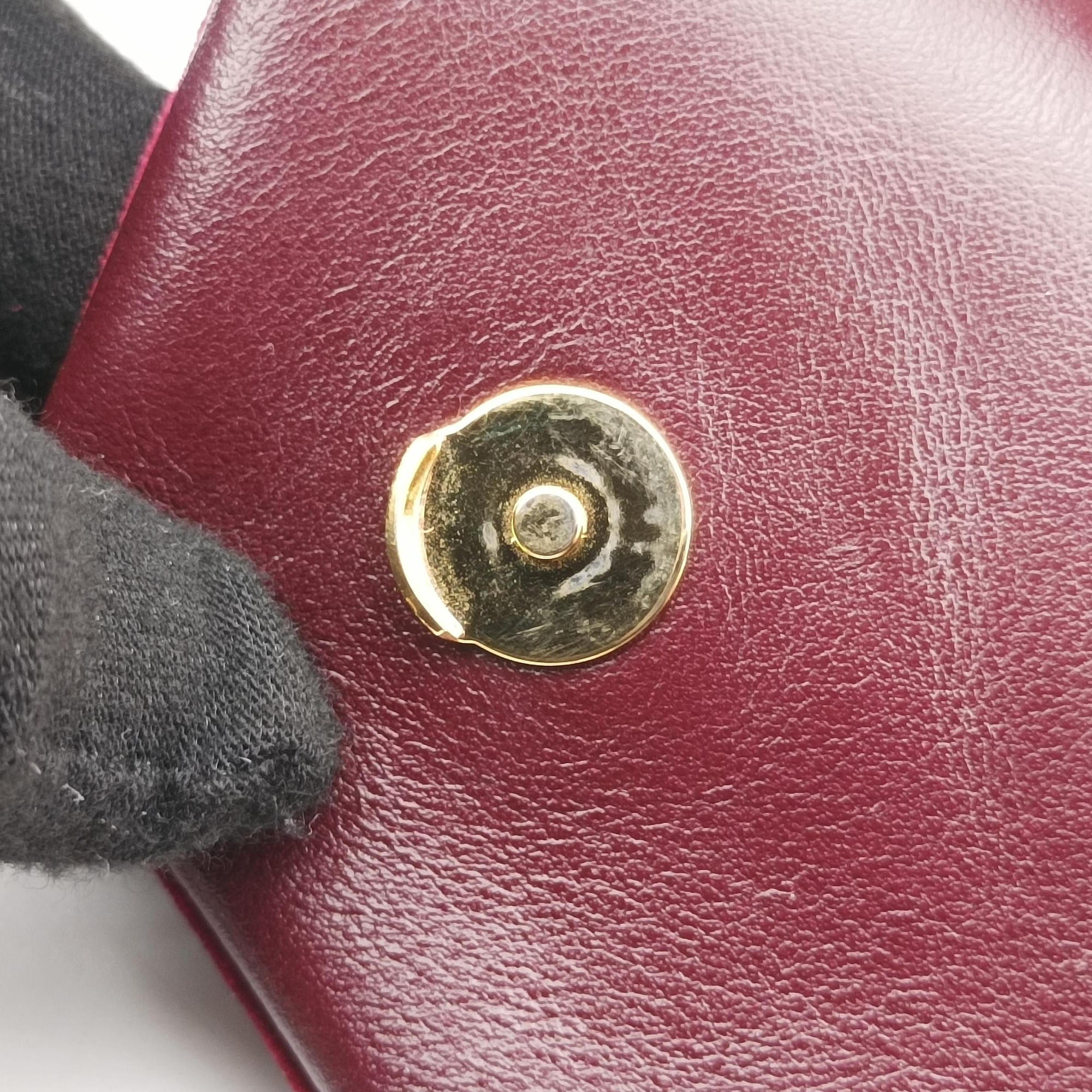 Vintage Yves Saint Laurent Monogram Lulutoy Burgundy velour 467072 shoulderbag | stylenewstar