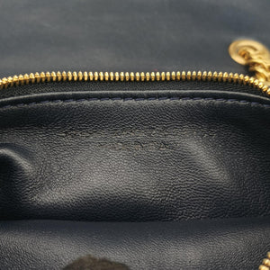 Vintage Balenciaga BB Round Navy velour  shoulderbag | stylenewstar