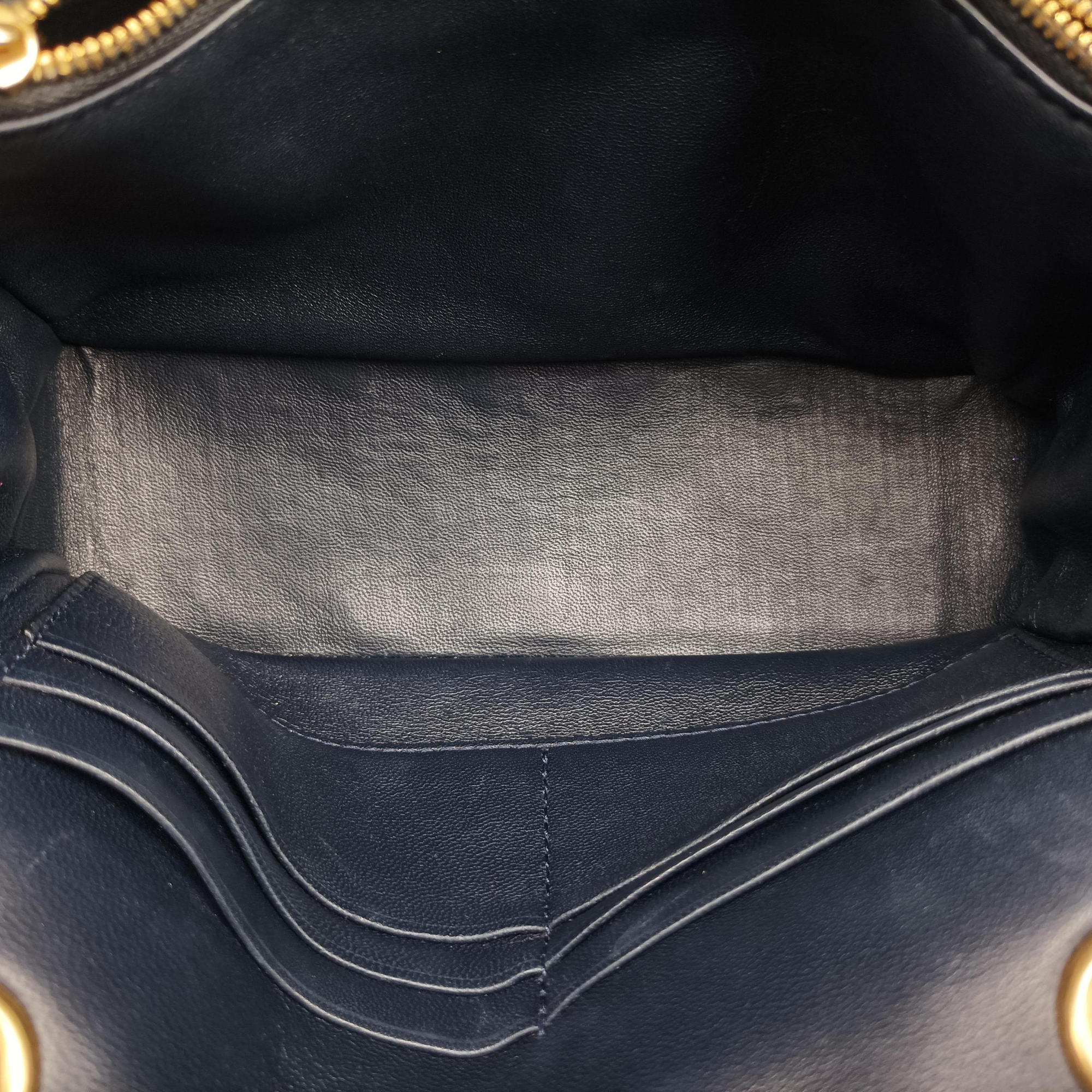 Vintage Balenciaga BB Round Navy velour  shoulderbag | stylenewstar