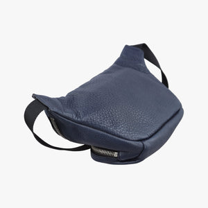 Vintage Fendi Pecan AMOR Logo Navy Leather 7VA446 bum bag/waist bag | stylenewstar