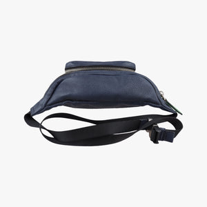 Vintage Fendi Pecan AMOR Logo Navy Leather 7VA446 bum bag/waist bag | stylenewstar