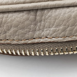 Pre-owned Prada VITELLO PHENIX camera bag Beige Leather 1N1674 shoulderbag | stylenewstar