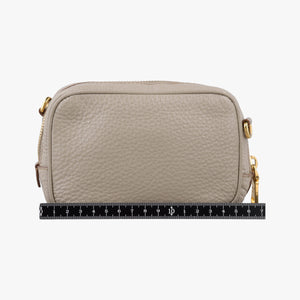 Pre-owned Prada VITELLO PHENIX camera bag Beige Leather 1N1674 shoulderbag | stylenewstar