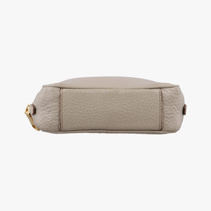 Pre-owned Prada VITELLO PHENIX camera bag Beige Leather 1N1674 shoulderbag | stylenewstar