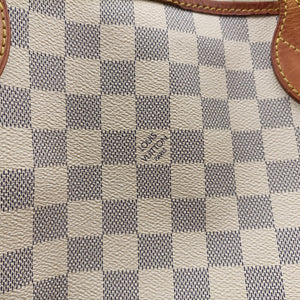 Vintage Louis Vuitton Neverfull MM Azur Damier Canvas N51107 shoulderbag | stylenewstar