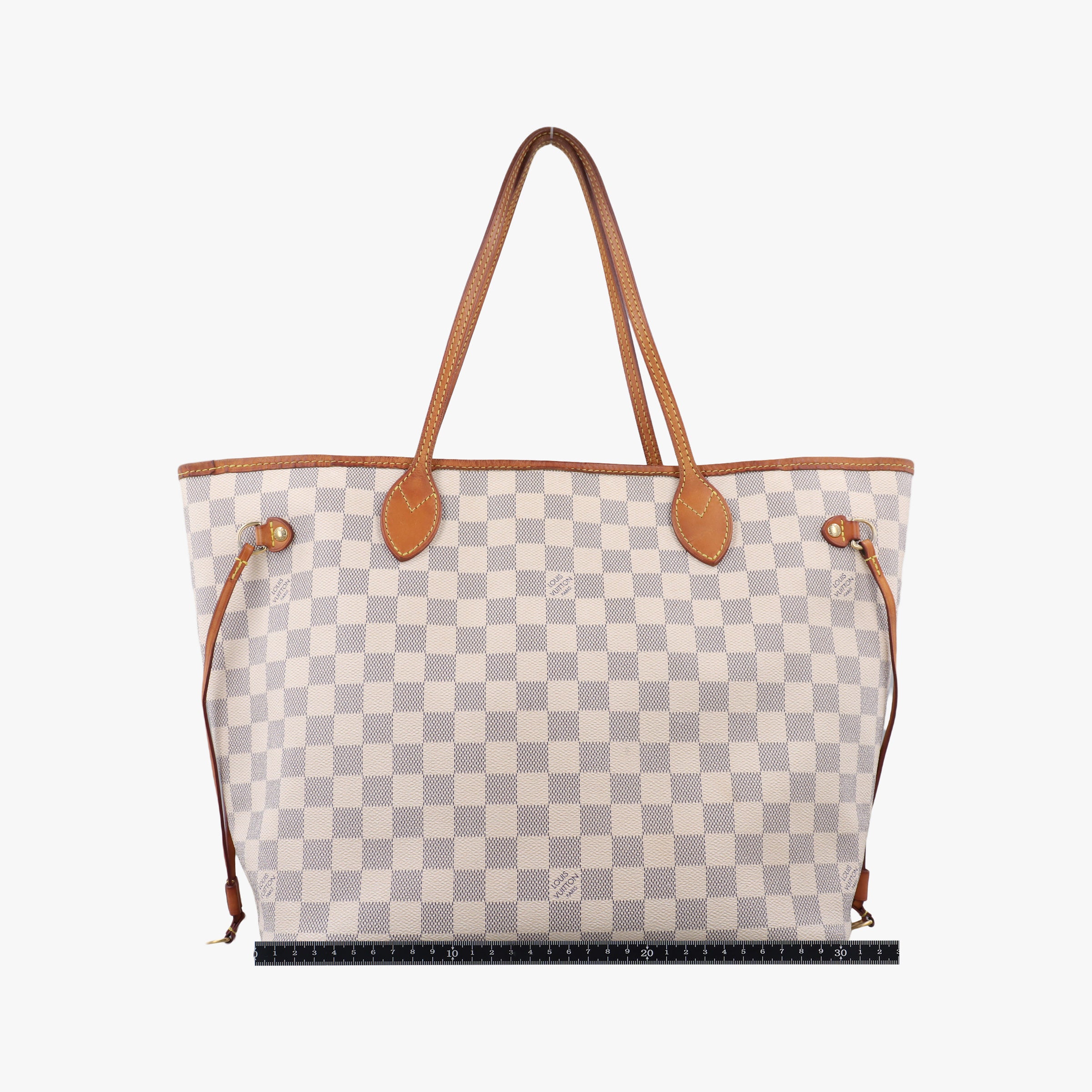 Vintage Louis Vuitton Neverfull MM Azur Damier Canvas N51107 shoulderbag | stylenewstar