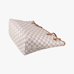 Vintage Louis Vuitton Neverfull MM Azur Damier Canvas N51107 shoulderbag | stylenewstar