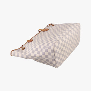 Vintage Louis Vuitton Neverfull MM Azur Damier Canvas N51107 shoulderbag | stylenewstar