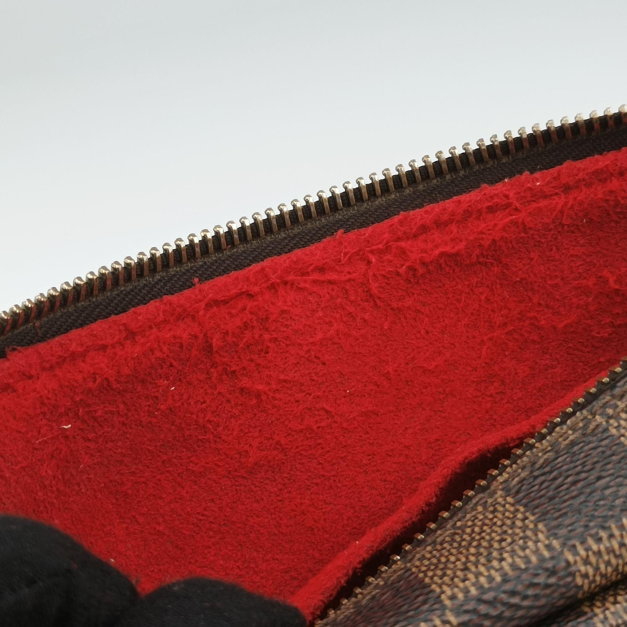Pre-owned Louis Vuitton Ravello GM Ebene Monogram Canvas N60006 shoulderbag | stylenewstar