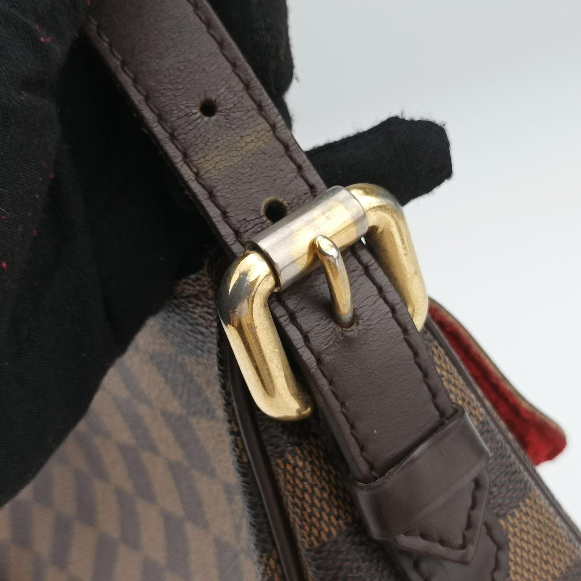 Pre-owned Louis Vuitton Ravello GM Ebene Monogram Canvas N60006 shoulderbag | stylenewstar