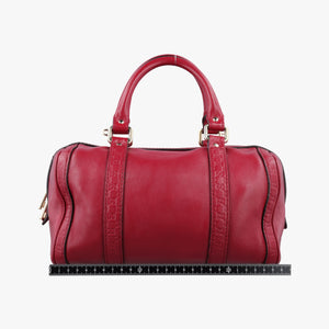 Pre-owned Gucci Sherry Line Red Leather 269876 handbag | stylenewstar