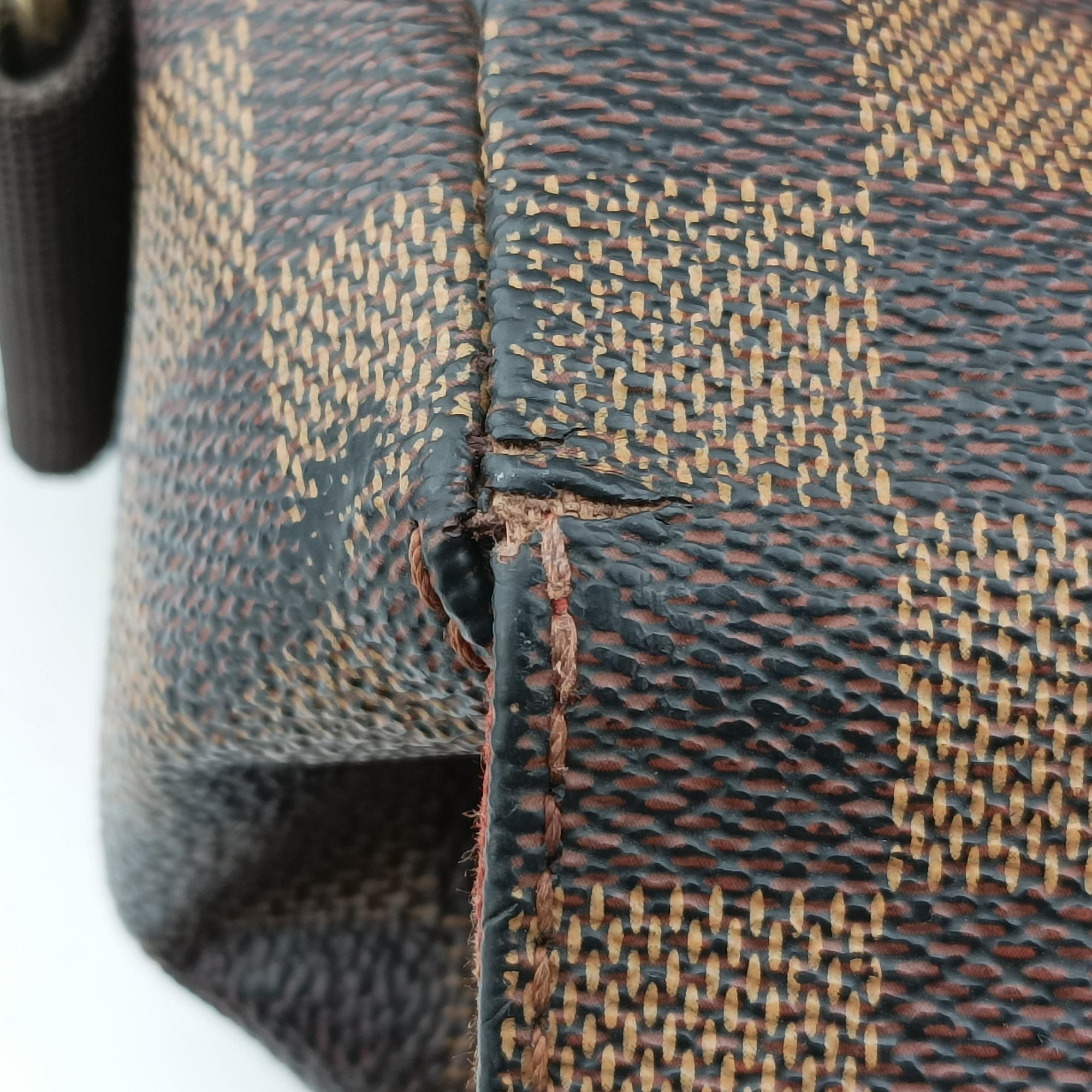 Pre-owned Louis Vuitton BROADWAY EBENE Damier Canvas N42270 shoulderbag | stylenewstar