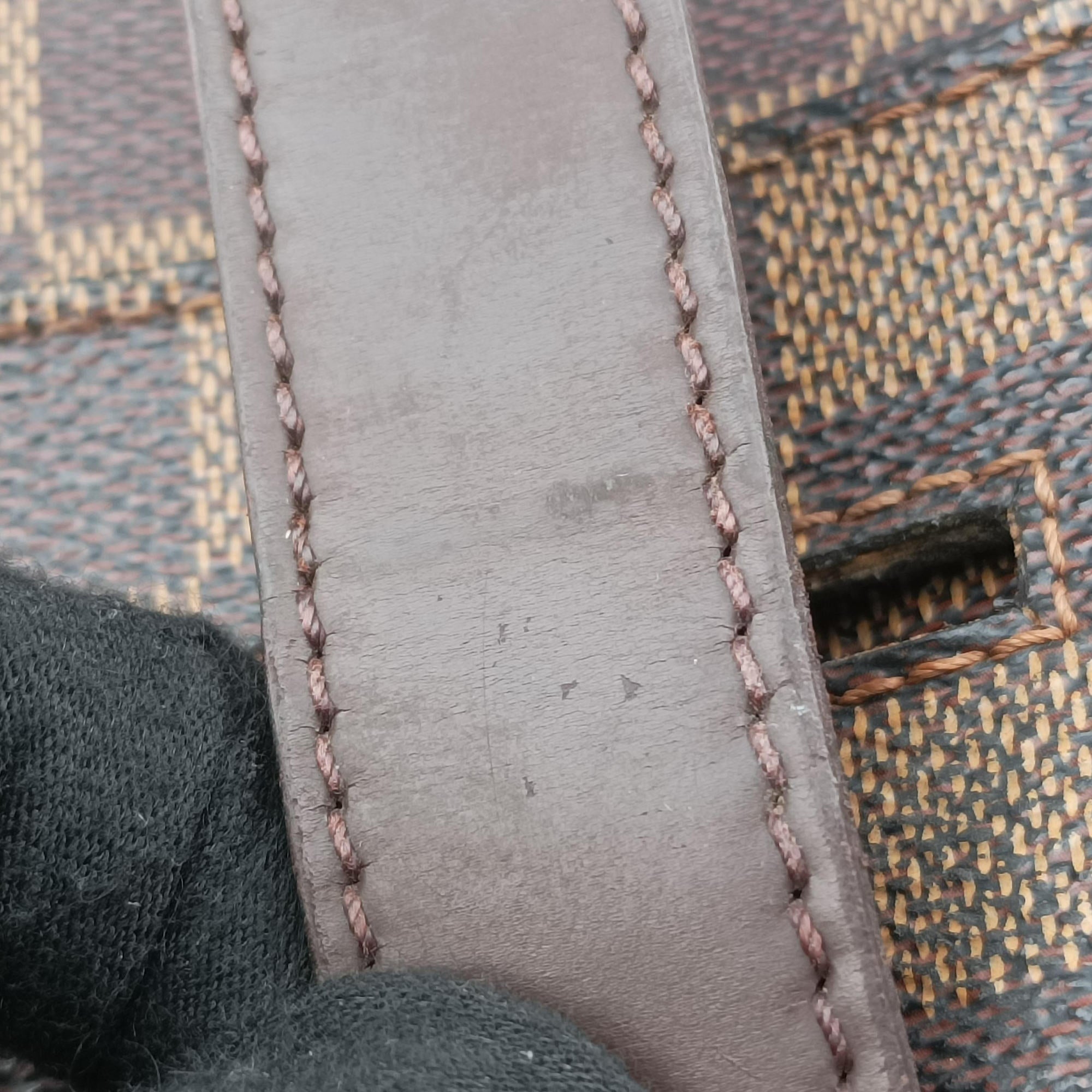 Pre-owned Louis Vuitton BROADWAY EBENE Damier Canvas N42270 shoulderbag | stylenewstar
