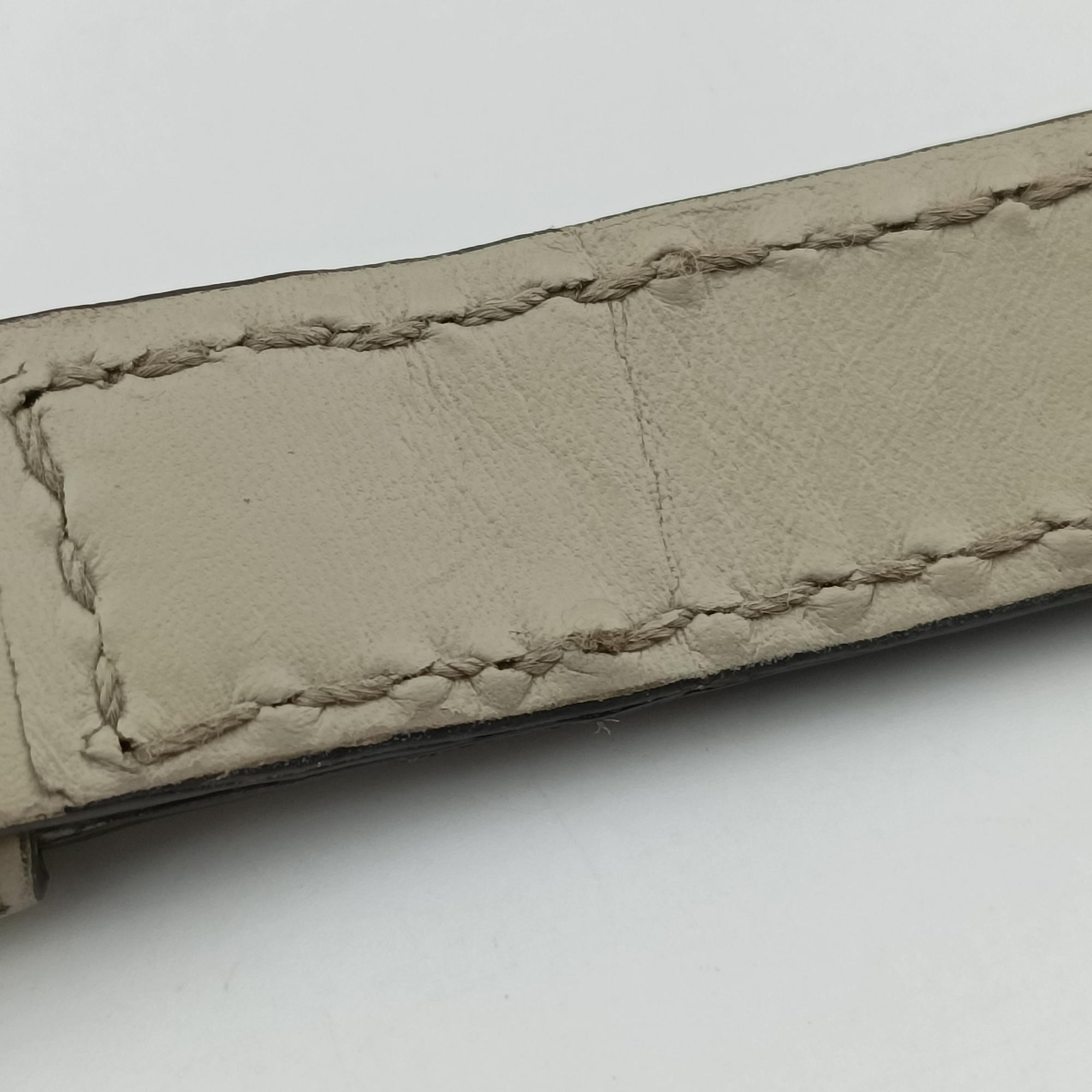 Pre-owned Gucci Sukey White×Beige canvas×leather 285730 shoulderbag | stylenewstar