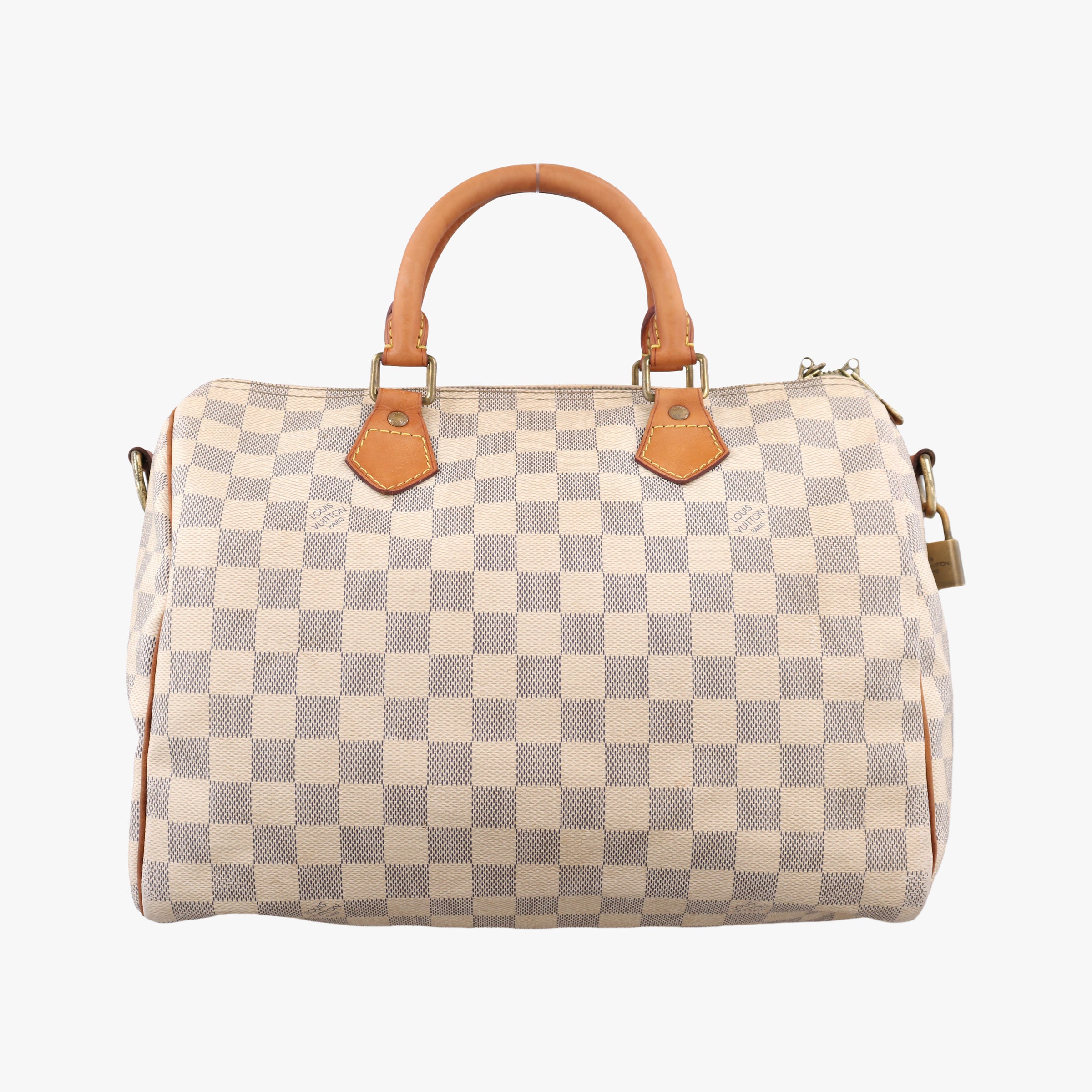 Pre-owned Louis Vuitton Speedy 30 AZUR Damier Canvas N41533 handbag | stylenewstar