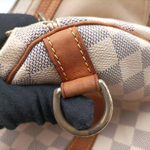 Pre-owned Louis Vuitton Speedy 30 AZUR Damier Canvas N41533 handbag | stylenewstar