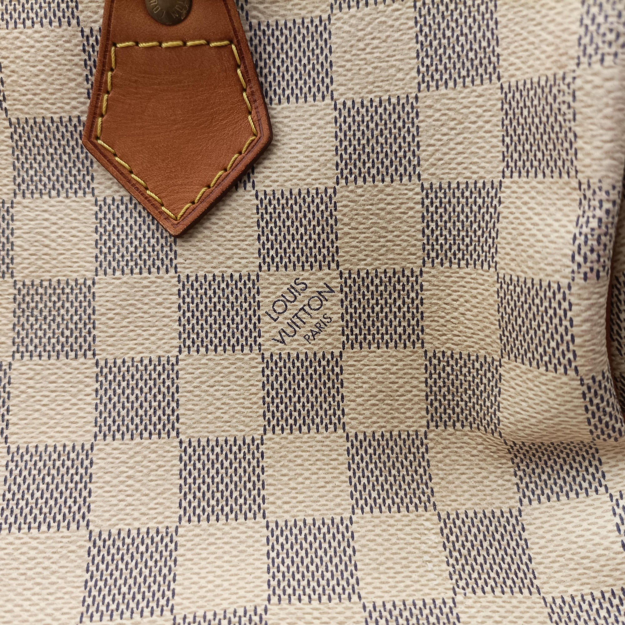 Pre-owned Louis Vuitton Speedy 30 AZUR Damier Canvas N41533 handbag | stylenewstar