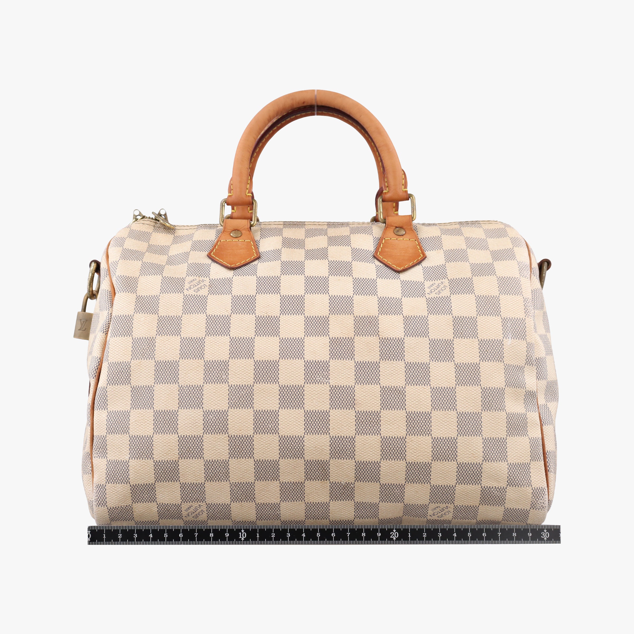 Pre-owned Louis Vuitton Speedy 30 AZUR Damier Canvas N41533 handbag | stylenewstar